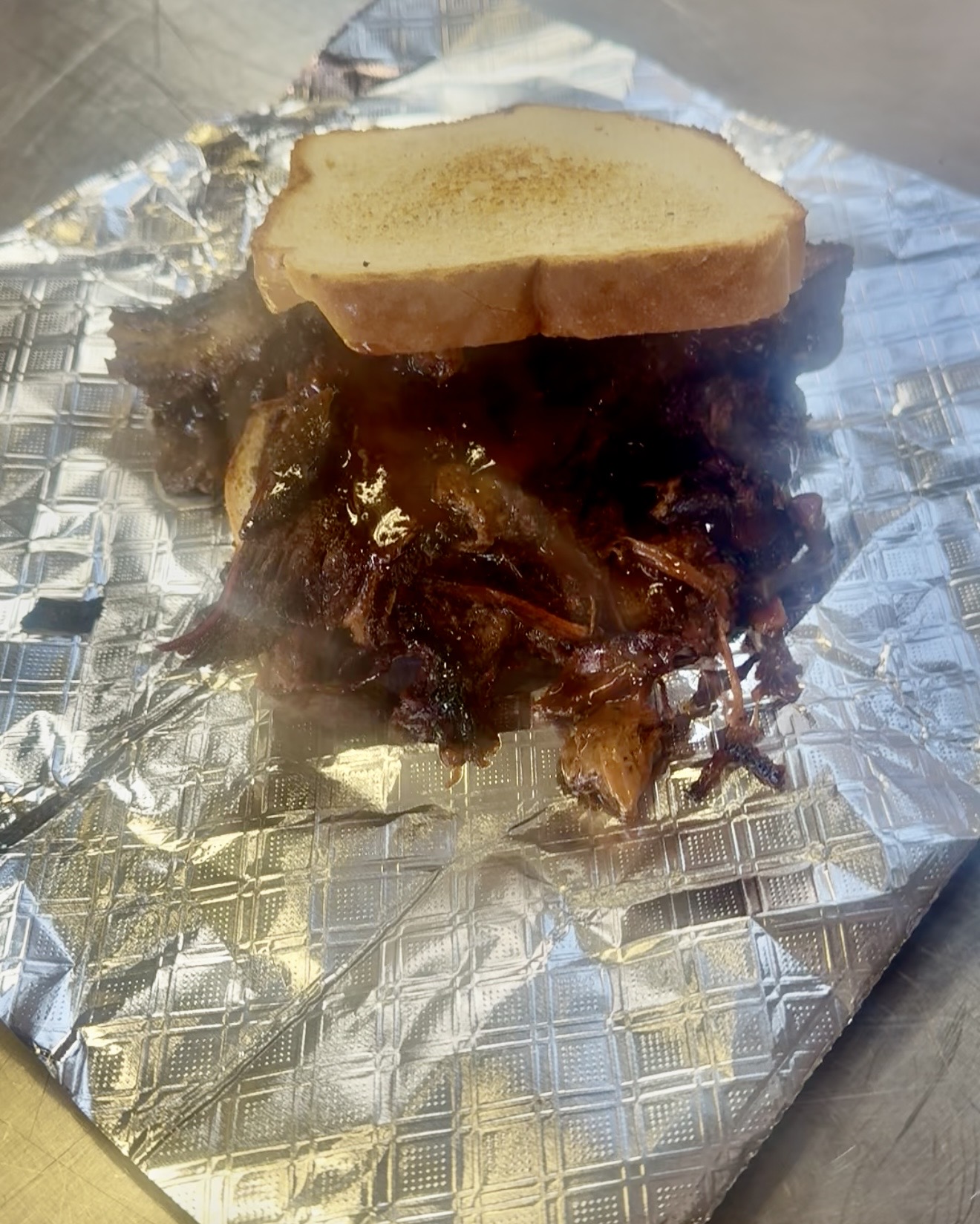 Rib Tip Sandwich